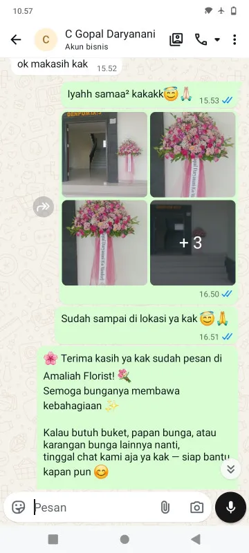 Pengiriman Karangan Bunga Karangmojo Tasikmadu